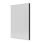 Venice Black Frame 700 x 900mm Rectangular Mirror