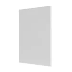 Venice White Frame 700 x 900mm Rectangular Mirror