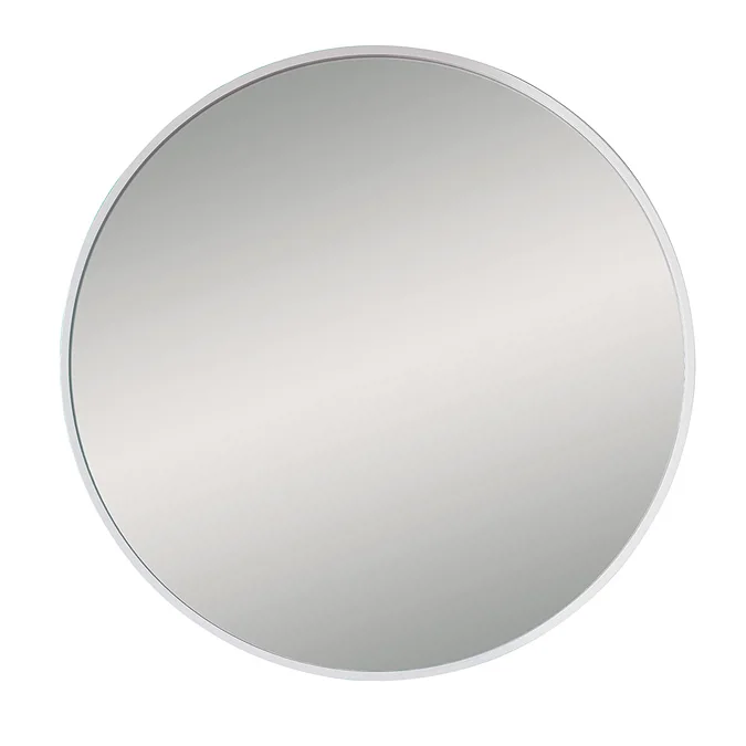 Venice White 800mm Round Mirror