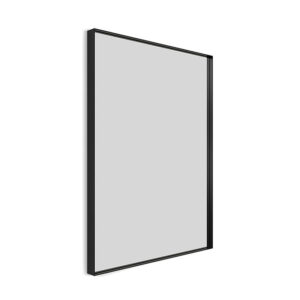 Arezzo Black 600 x 800mm Rectangular Mirror