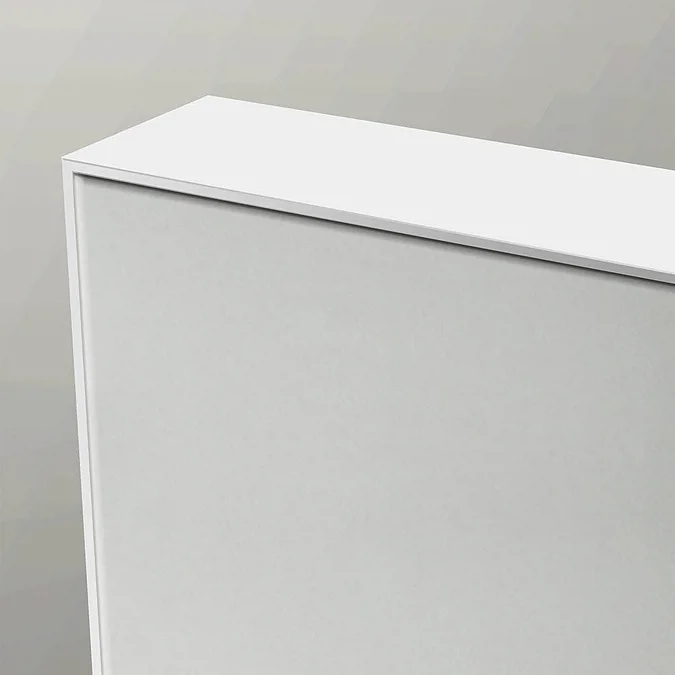 Venice White Frame 1200 x 700mm Rectangular Mirror - Image 3