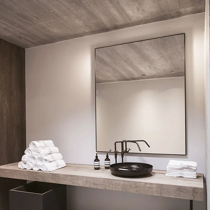 Venice Black 800 x 1000mm Rectangular Mirror - Image 3