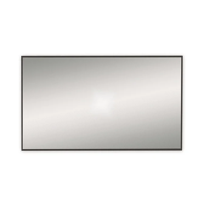 Venice Black 1200 x 700mm Rectangular Mirror
