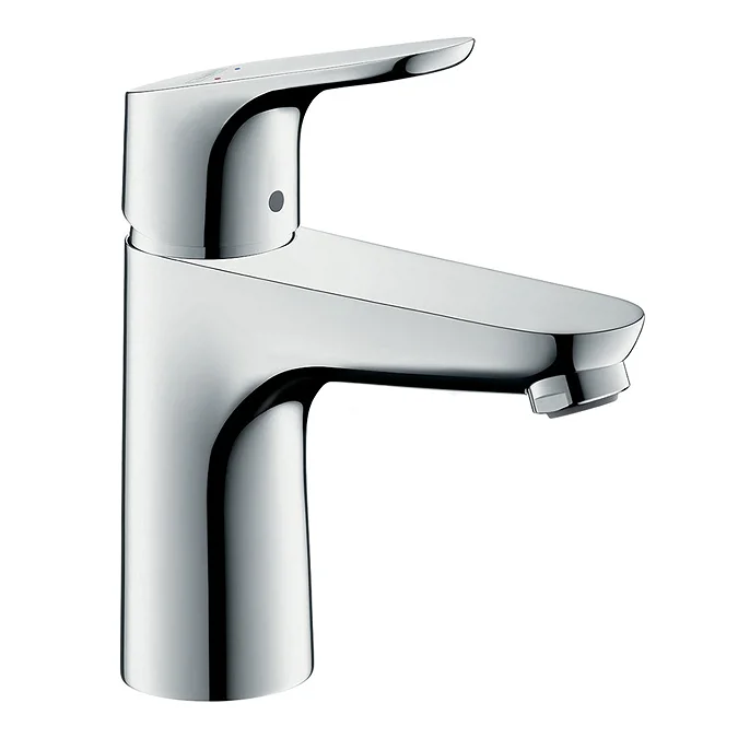 hansgrohe Focus Single Lever Basin Mixer 100 LowFlow without Waste