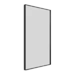 Arezzo Black 1200 x 700mm Rectangular Mirror