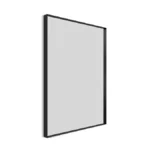 Arezzo Black 1000 x 800mm Rectangular Mirror