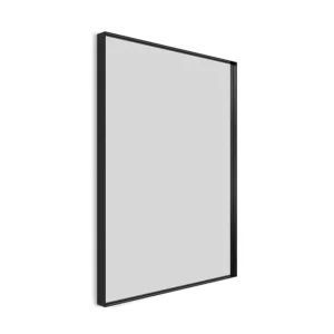 Arezzo Black 1000 x 800mm Rectangular Mirror