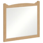 Burlington Guild 600mm Mirror - Light Oak