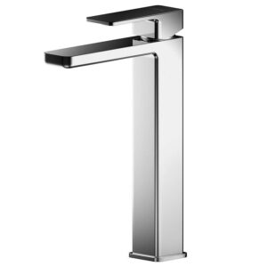 Asquiths Tranquil Tall Mono Basin Mixer With Push-Button Waste