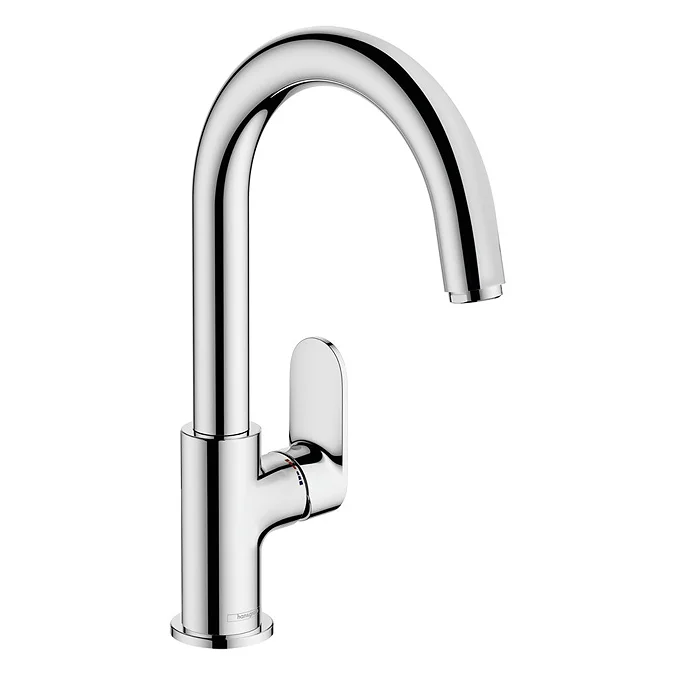 hansgrohe Vernis Blend Single Lever Basin Mixer with Swivel Spout and ...
