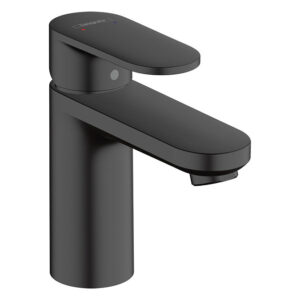 hansgrohe Vernis Blend Single Lever Basin Mixer 100 without Waste - Matt Black