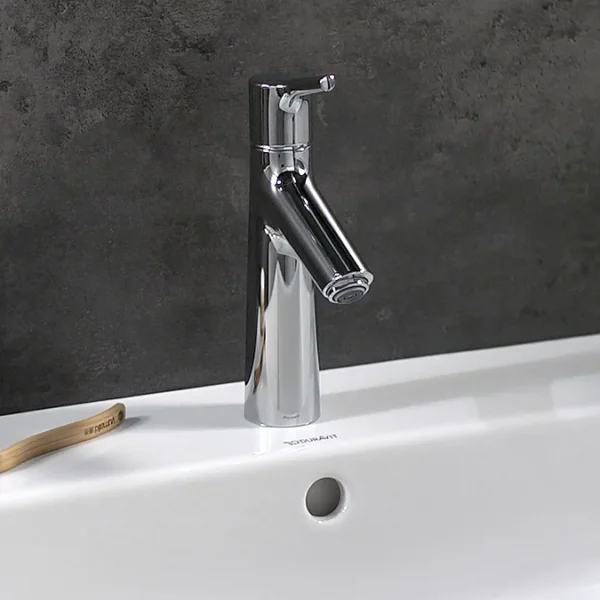hansgrohe Talis S Single Lever Basin Mixer 100 with Pop-up Waste ...
