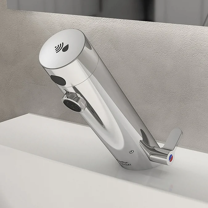 Armitage Shanks Sensorflow E Touchless Deck Mounted Basin Mixer with Temperature Control (Mains)