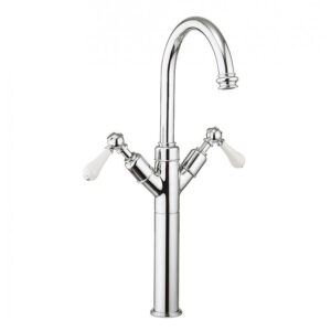 Crosswater - Belgravia Lever Tall Monobloc Basin Mixer Tap - Chrome