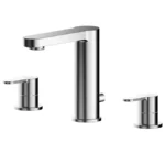 Asquiths Sanctity Deck Mounted Basin Mixer (3TH) With Pop-Up Waste
