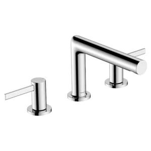 hansgrohe Zesis S 3-Hole Basin Mixer 100 with Pop-up Waste - Chrome
