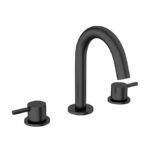 Crosswater MPRO Deck Mounted 3 Hole Set Basin Mixer - Matt Black