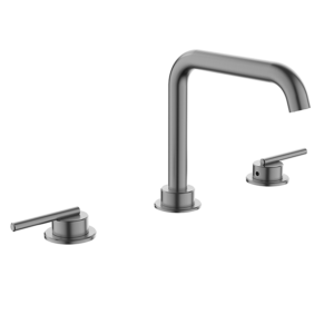 Crosswater 3ONE6 3 Hole Deck Mounted Basin Set - Slate