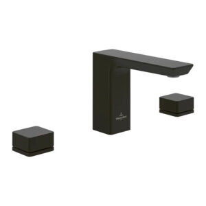 Villeroy and Boch Subway 3.0 Deck Mounted (3TH) Basin Mixer - Matt Black