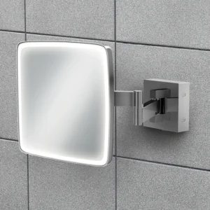 hib. Eclipse Square LED Magnifying Mirror