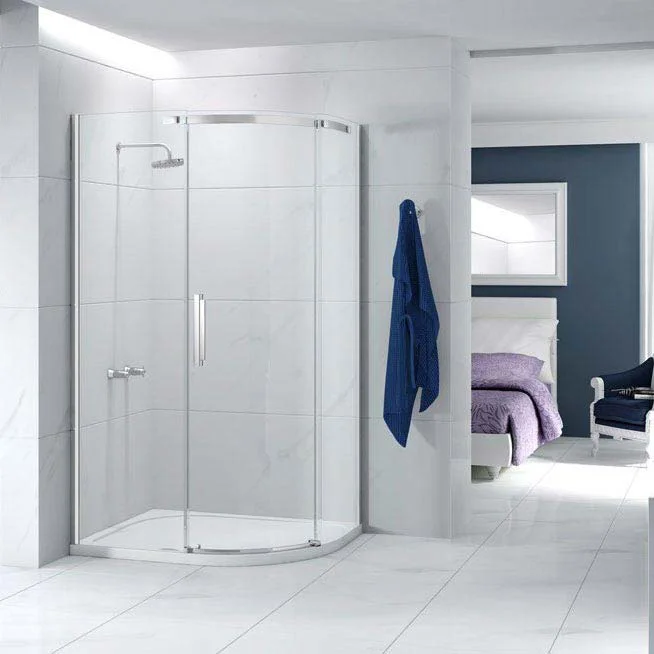 Merlyn Ionic Essence Frameless 1200 x 900mm 1 Door Offset Quadrant Enclosure