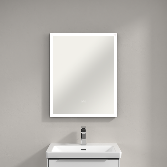 Villeroy and Boch Subway 3.0 BiColour 500 x 750mm LED Illuminated Mirror - Image 6