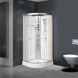 AquaLusso - Alto 01 - 800 x 800mm Shower Cabin - Polar White