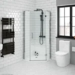 Apollo 800x800mm Frameless Pentangle Enclosure (inc. Tray + Waste)