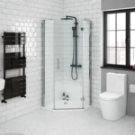 Apollo 900x900mm Frameless Pentangle Enclosure (incl. Tray + Waste)