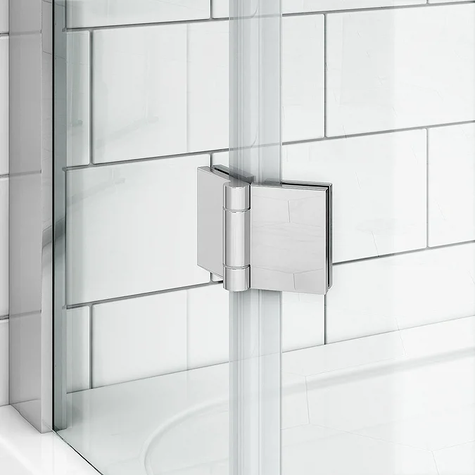 Apollo 800x800mm Frameless Double Door Quadrant Enclosure (inc. Tray + Waste) - Image 4