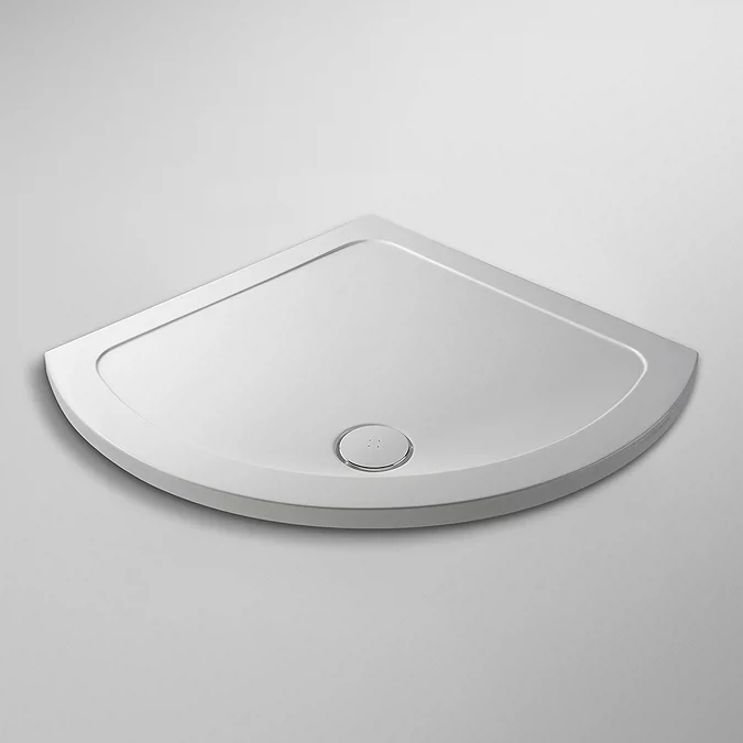 860 x 860mm Pacific Single Entry Quadrant Enclosure inc. Shower Tray - Image 4