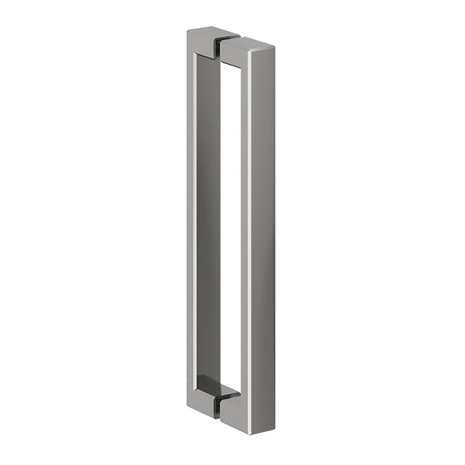 Crosswater Asura 8mm Polished Stainless Steel Single Door Quadrant Shower Enclosure with Sleek Handle - Image 3