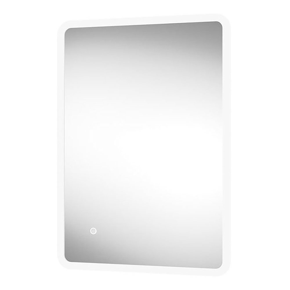 Arezzo 800 x 600mm Ultra Slim LED Illuminated Bathroom Mirror with Anti-Fog - Image 2