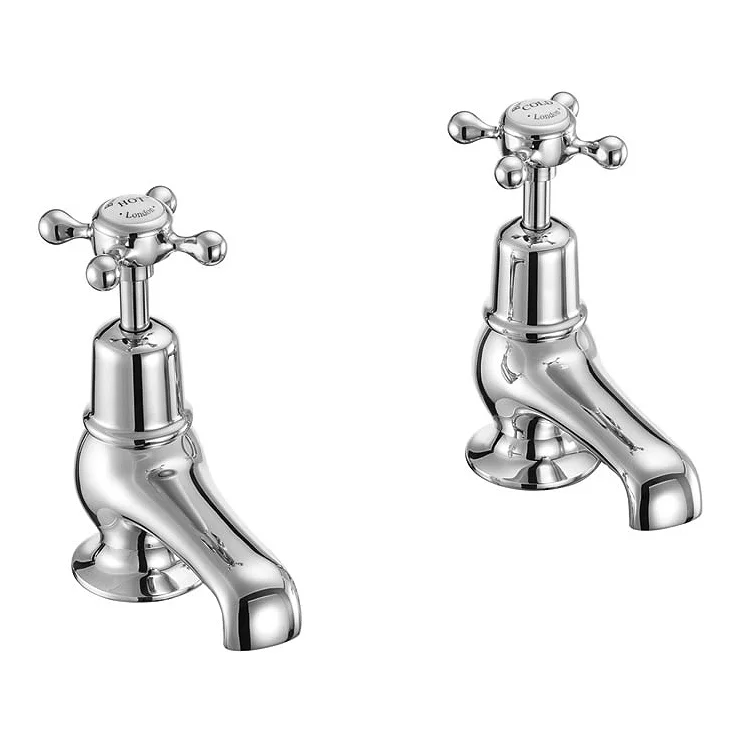 Burlington Claremont - Chrome 3" Basin Taps