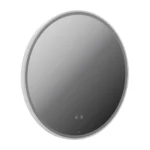 Vado Cameo 800mm Illuminated Round Anti-Fog Mirror - Matt White