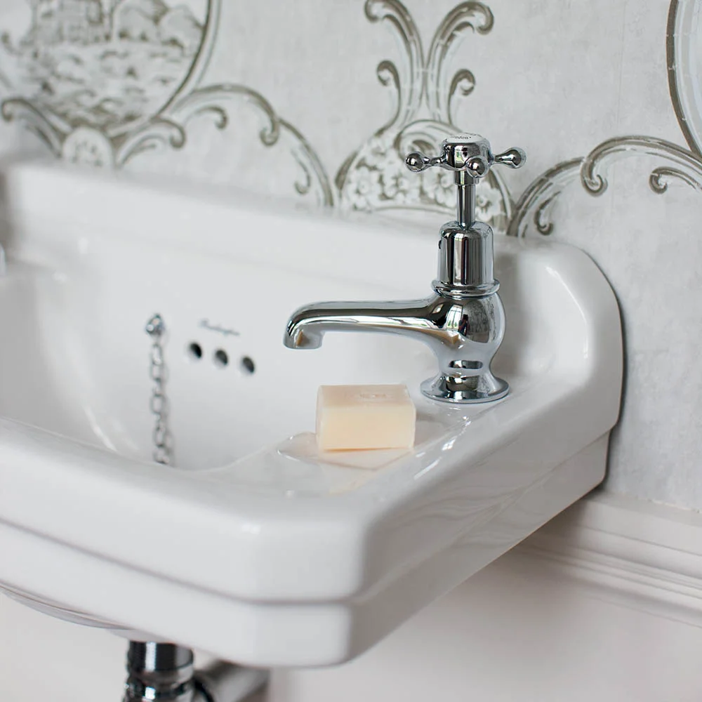 Burlington Claremont - Chrome 3" Basin Taps - Image 2