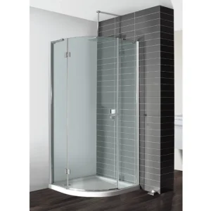 Crosswater - Design Quadrant Single Hinged Door Shower Enclosure Width 900mm