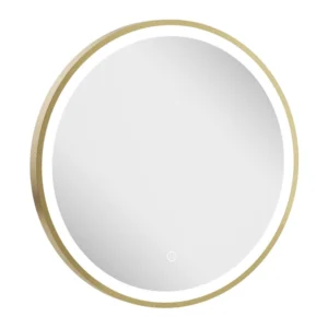 Crosswater Infinity 500mm Illuminated Mirror - Brushed Brass