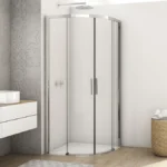 Kudos Divera 1000 x 800mm Chrome Offset Quadrant Enclosure
