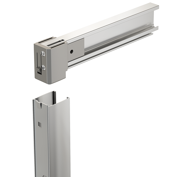 Merlyn IQ 1 Door Quadrant Shower Enclosure - Image 3