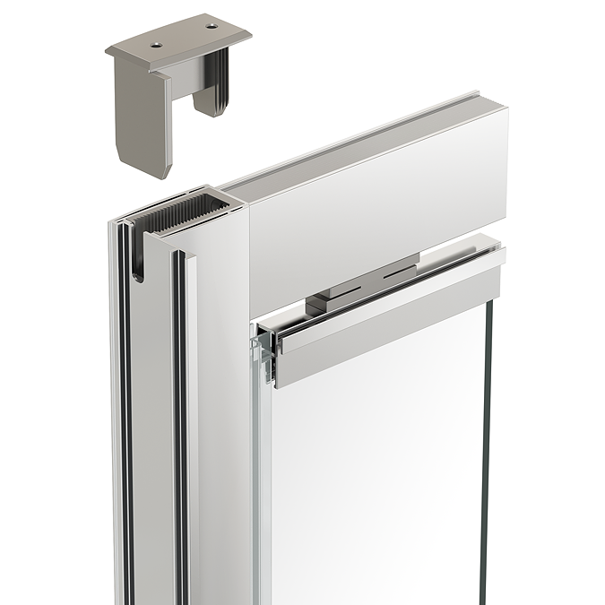 Merlyn IQ 2 Door Offset Quadrant Shower Enclosure - Image 2