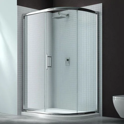 Merlyn 6 Series 1000 x 800mm 1 Door Offset Quadrant Shower Enclosure