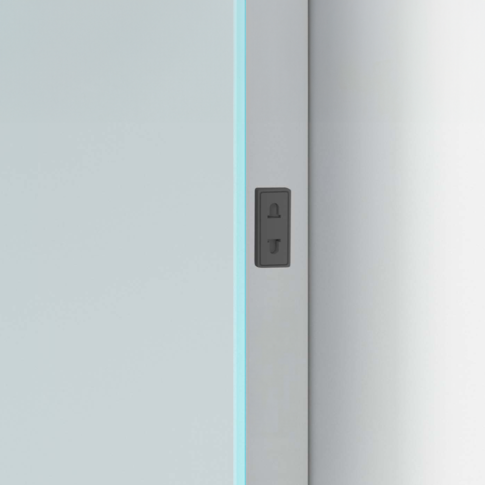 Toreno 500 x 700mm Ambient LED Bluetooth Mirror with Touch Sensor, Dimmer, Anti-Fog, Digital Clock and Shaving Port - Image 3