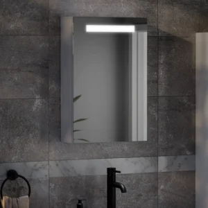 Toreno 400 x 600mm LED Illuminated Mirror Cabinet with Motion Sensor and Anti-Fog