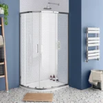 Monza 760 x 900mm Offset Quadrant Shower Enclosure without Tray