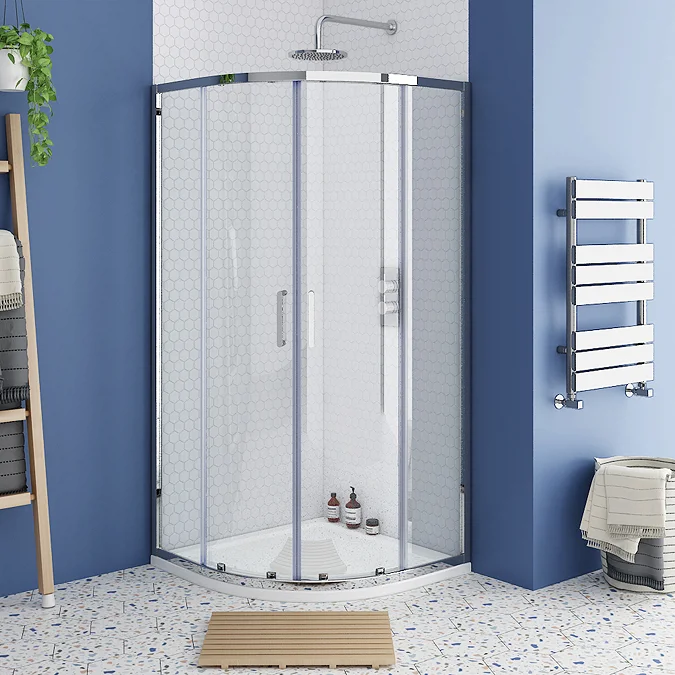 Monza 900 x 900mm Quadrant Shower Enclosure without Tray