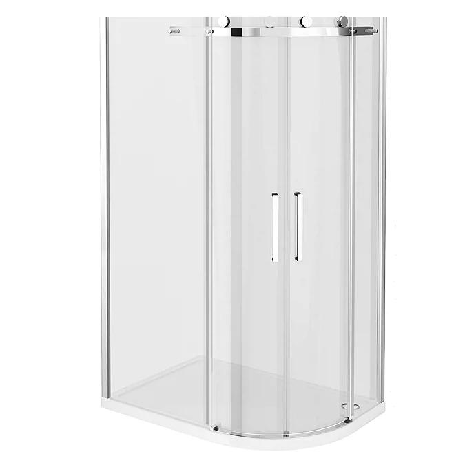 Nova Frameless 1200 x 800mm Offset Quadrant Enclosure - Image 3
