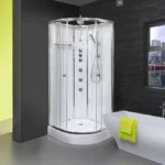 AquaLusso - Opus 02 - 900 x 900mm Shower Cabin - Polar White