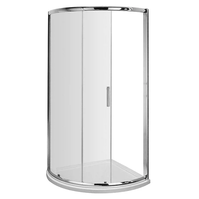860 x 860mm Pacific Single Entry Quadrant Enclosure inc. Shower Tray - Image 3