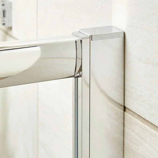 860 x 860mm Pacific Single Entry Quadrant Enclosure inc. Shower Tray - Image 2